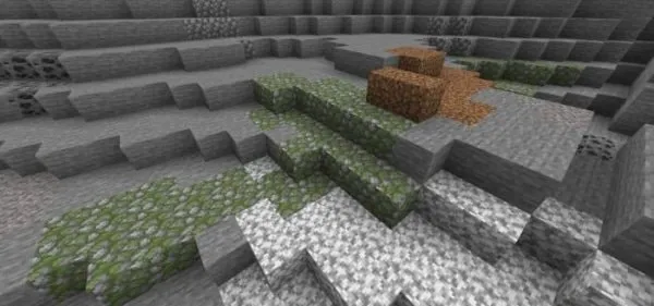 Mossy Cobblestone Patch (Underground)