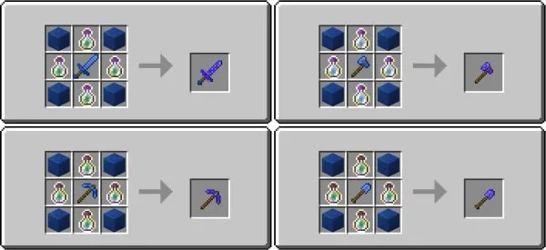 Ultra Lapis Tools craft recipes