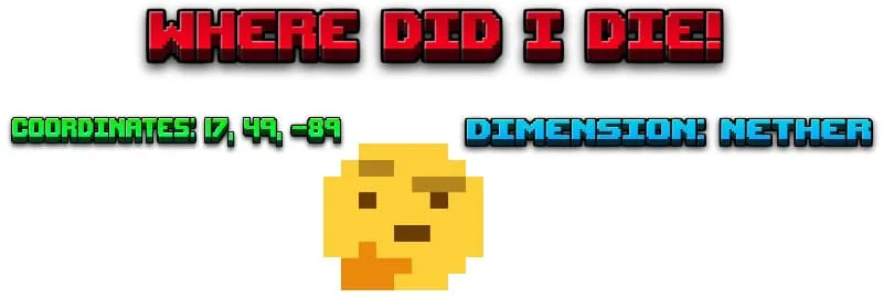 Thumbnail: WHERE DID I DIE! Addon