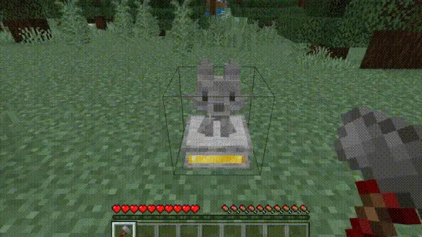 Interaction with the Stone Fox Statue