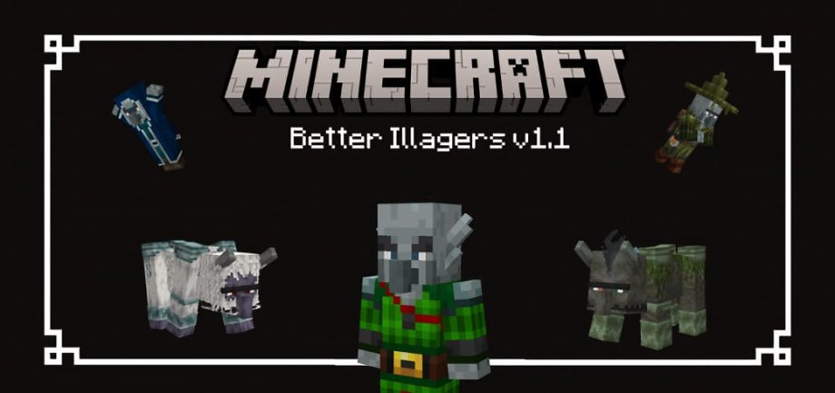 Thumbnail: Better Illagers v1.1 - The Swamps & Snow Update
