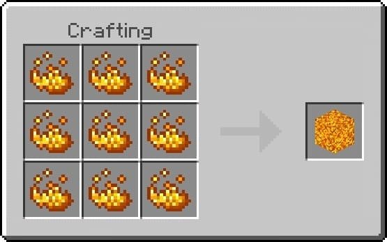 Block of Blaze Powder Recipe