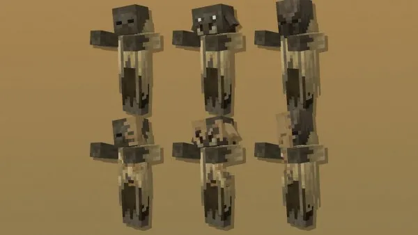 Husks variants (first)