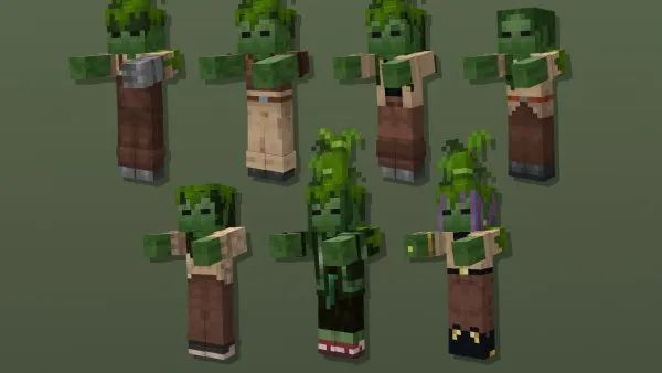 Jungle Zombies variant (second)