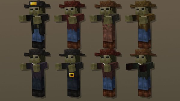 Outlaw Zombies variants (first)