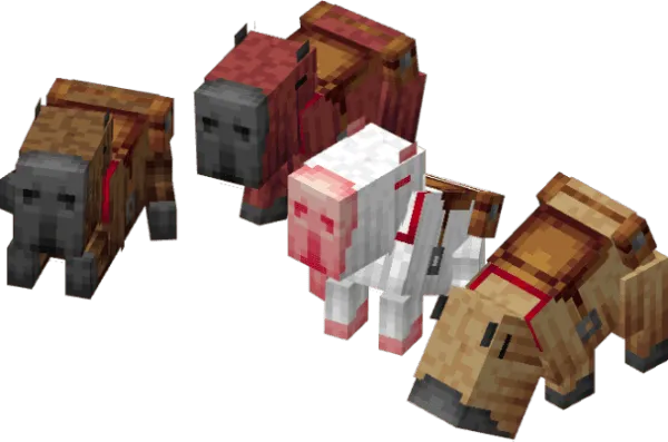 Variants of Capybaras.
