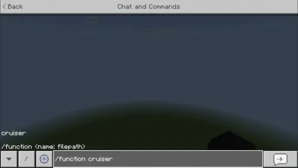 The function of creating a Cruiser