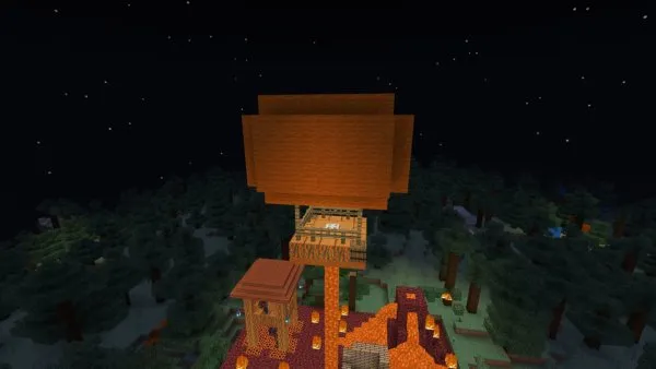 Tower in the Destroyed Town