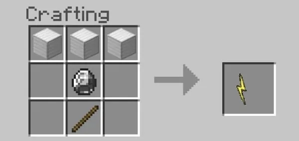 Craft recipe for Lightning.