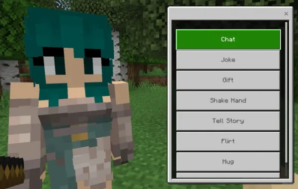NPC Interaction Screen