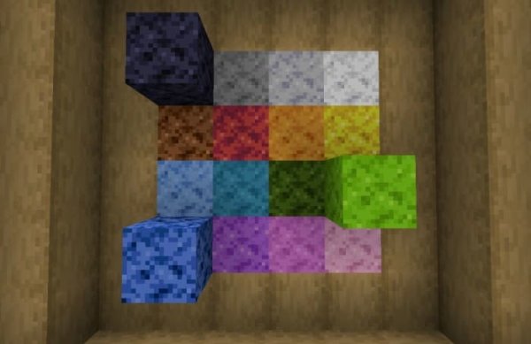 Blocks of Dye