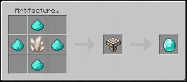 Diamond Artifacture Table Recipe