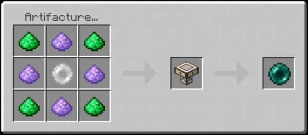 Ender Pearl Artifacture Table Recipe