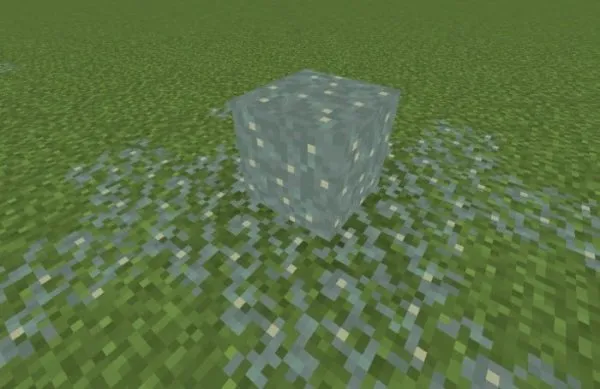 Glow Lichen Block