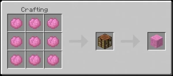 Jellyfish Slime Block Recipe