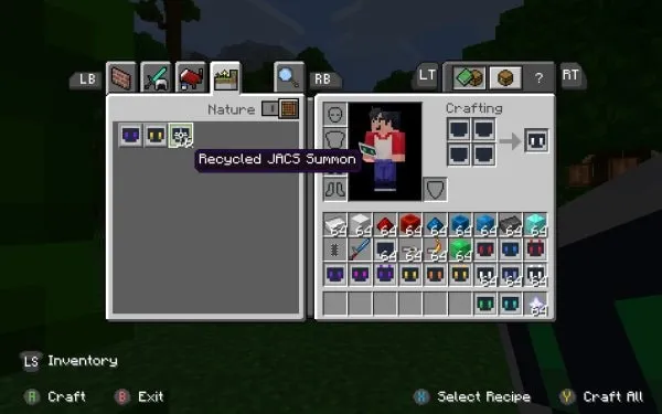 Recycled JACS Summon Recipe