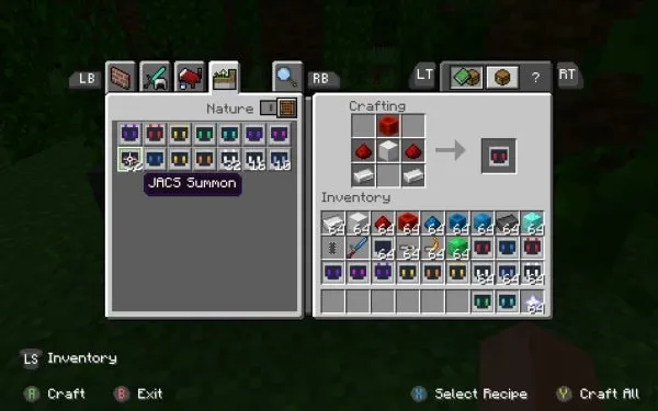 JACS Summon Recipe