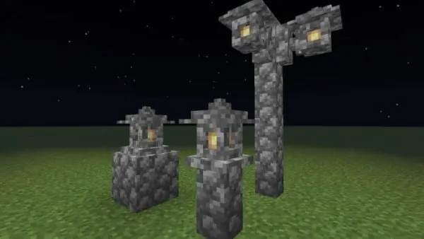 Cobblestone Lanterns