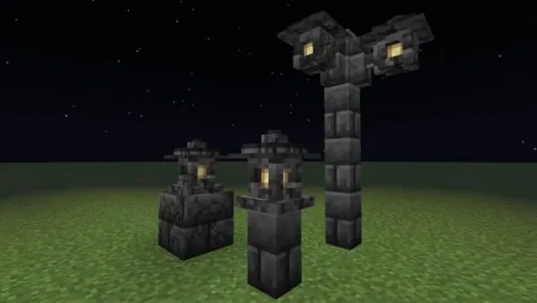 Cracked Deepslate Bricks Lanterns