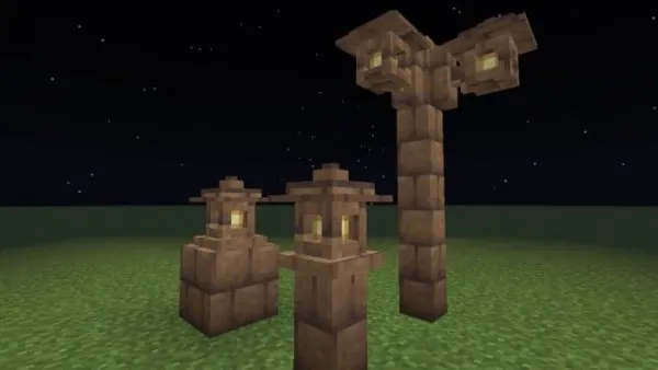 Mud Bricks Lanterns