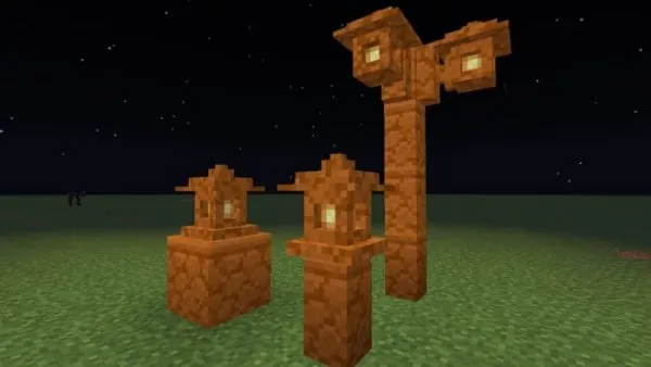 Red Sandstone Lanterns