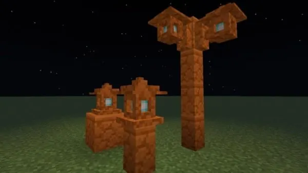 Red Sandstone Soul Lanterns