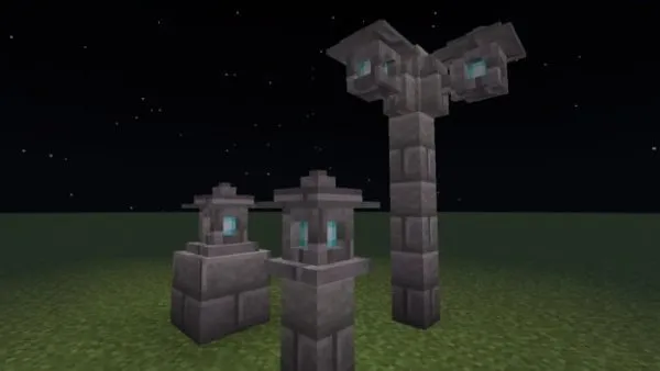 Stone Bricks Soul Lanterns