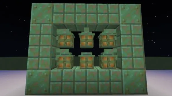 Weathered Copper Lanterns