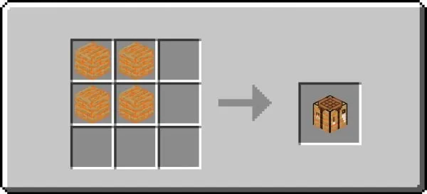Lava Crafting Table craft