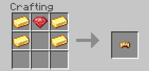 Craft Recipe for Gold Crown
