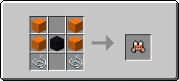 Orange fox Armor recipe