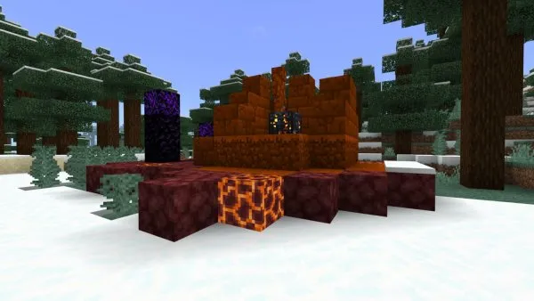 Overworld Flame Golem Spawner