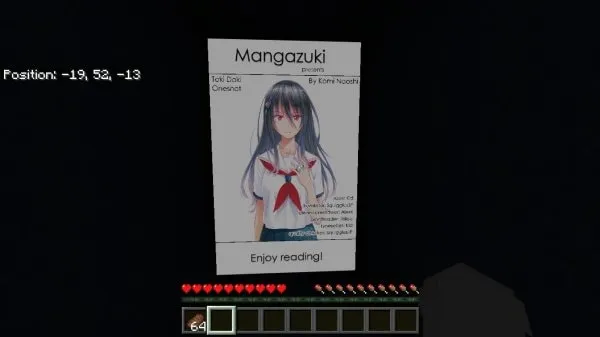 Main page of manga.