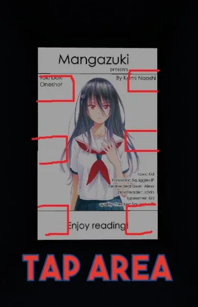 Tap area for changing page.