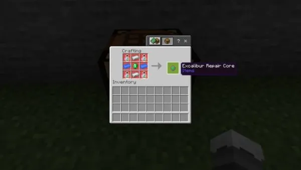 Excalibur  Repair Core craft