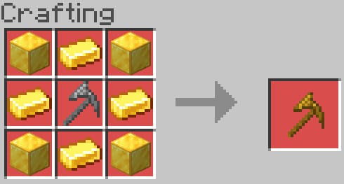 Craft Recipe for Gold Haxel
