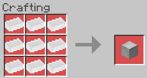 Craft Recipe for Holy Block