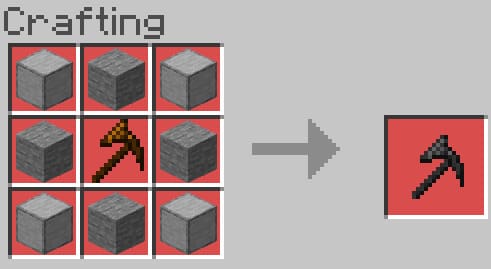 Craft Recipe for Stone Haxel