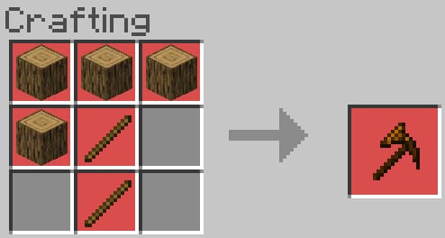 Craft Recipe for Wooden Haxel