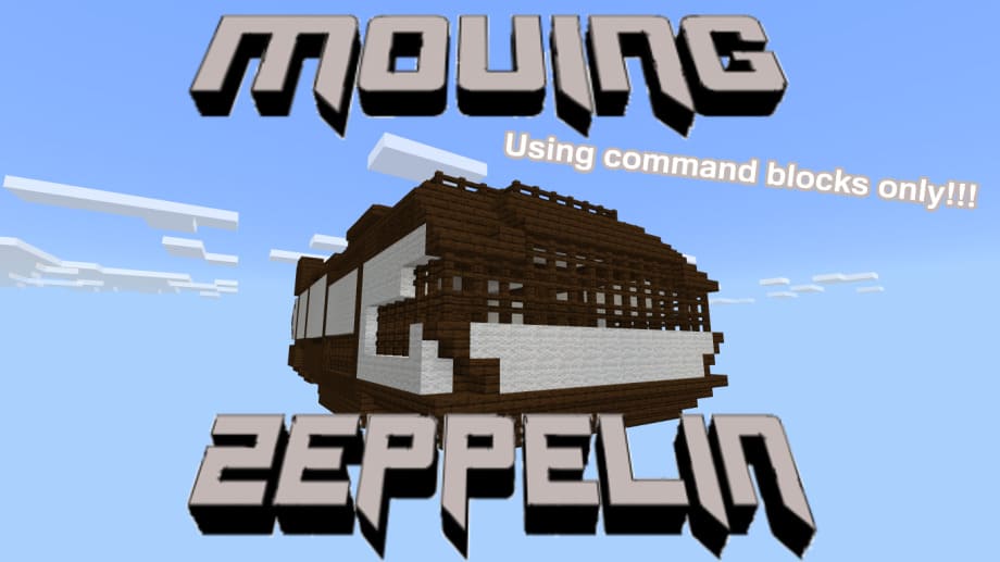 Zeppelin Function Pack (Moves with Command Blocks!)