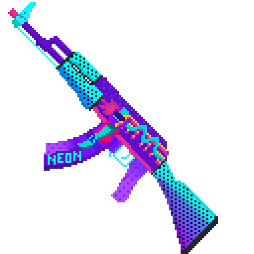 AK-47 Neon Rider Skin