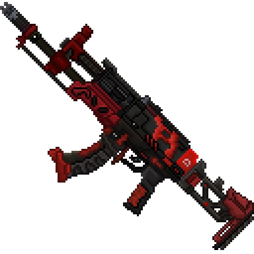 AK-47 Red Action Skin