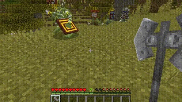 Vertical Strike with Axe Of a Thousand Metals
