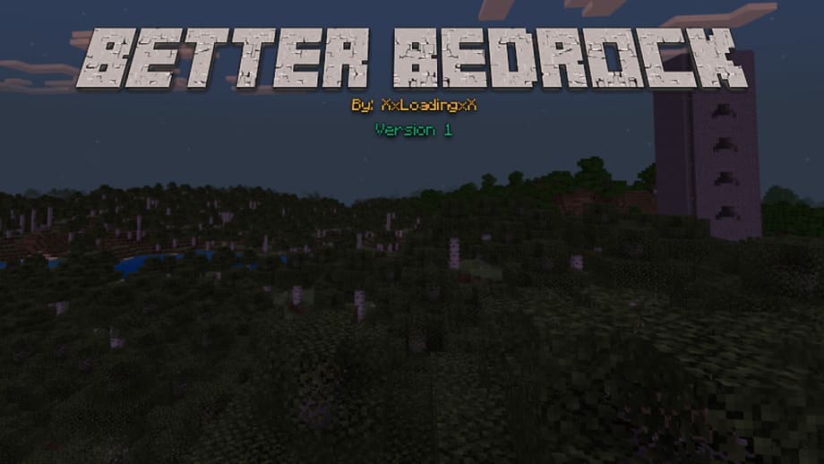 Thumbnail: Better Bedrock Version 1 (New Bosses, Weapons, Tools, and Food!)