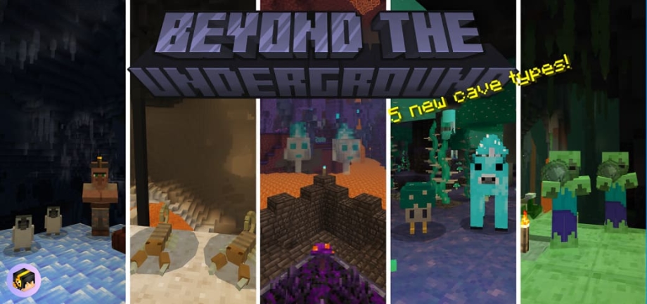 Thumbnail: Beyond The Underground (5 New Cave Biomes!)
