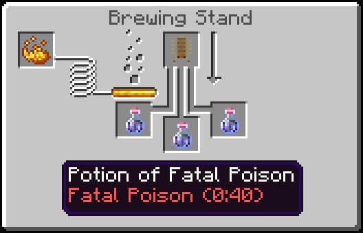 Potion of Fatal Poison Brewing