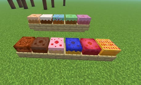Placeable Foods in the Foods Plus 2 addon