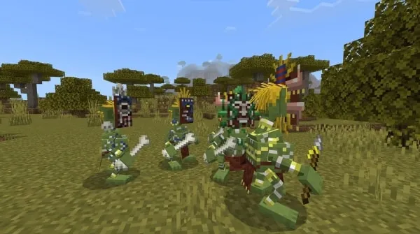 Barakoa mobs