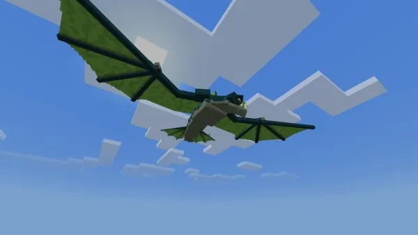 Naga in flight