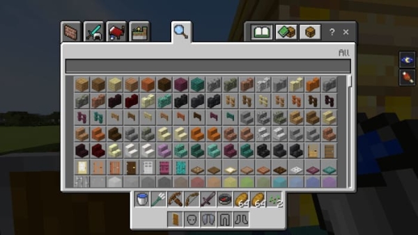 Player inventory with addon (screenshot 3)